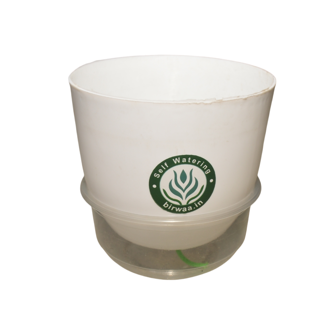 Birwaa Premium Self-Watering 16cm Pot - Effortless Plant Care